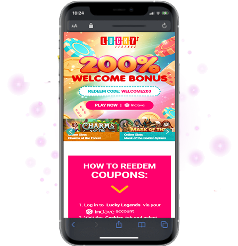 Lucky Legends Casino Mobile